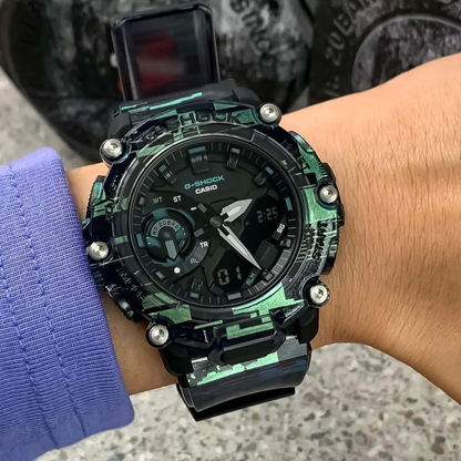 Reloj G-shock GA-2200NN-1A En Resina Deportivo Para Hombre