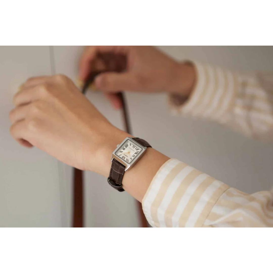 Reloj Casio LTP-V007L-9B En Cuero Para Dama