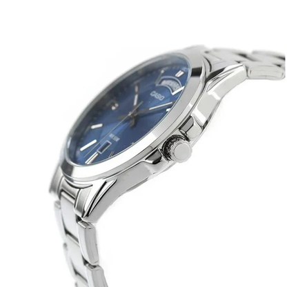 Reloj Casio MTP-1381D-2A En Acero Para Hombre Elegante
