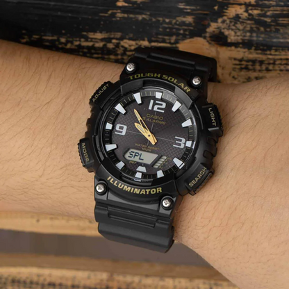 Reloj Casio aq-s810w-1bvdf En Resina Para Hombre - Negro