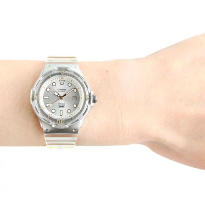 Reloj Casio lrw-200hs-7evdf Original Dama - Blanco