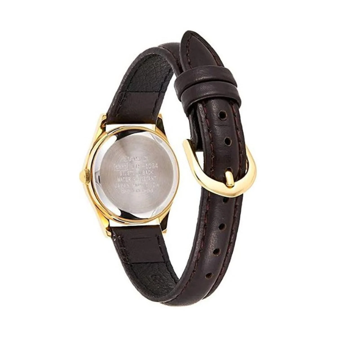 Reloj Casio ltp-1094q-7b4 Original Elegante Para Dama - Marron