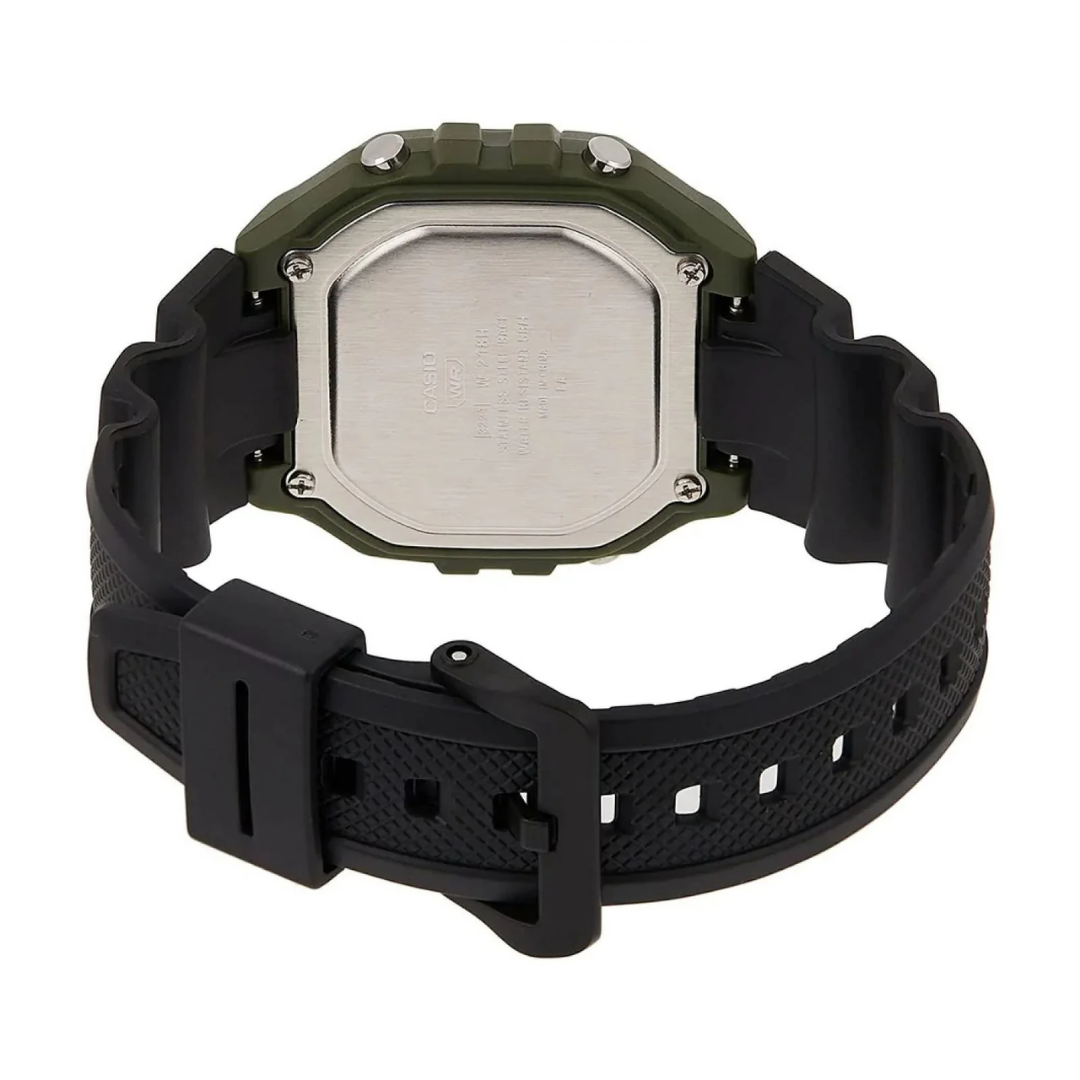 Reloj Casio w-218h-3avdf Digital - Deportivo Verde