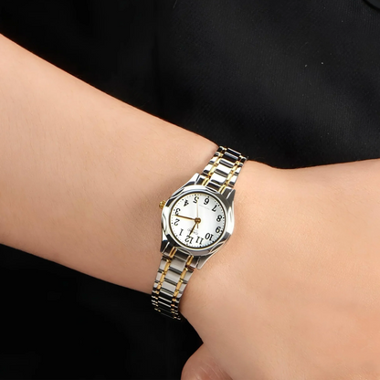 Reloj casio ltp-1275sg-7bdf Original En Acero Plateado Para Dama