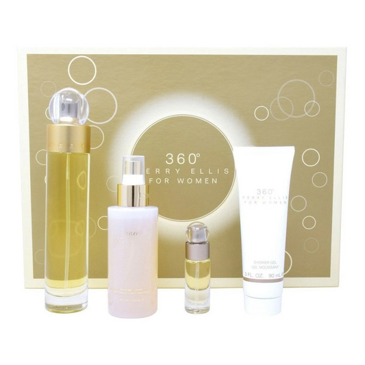 Set de 4 Piezas Perry Ellis 360 For Women