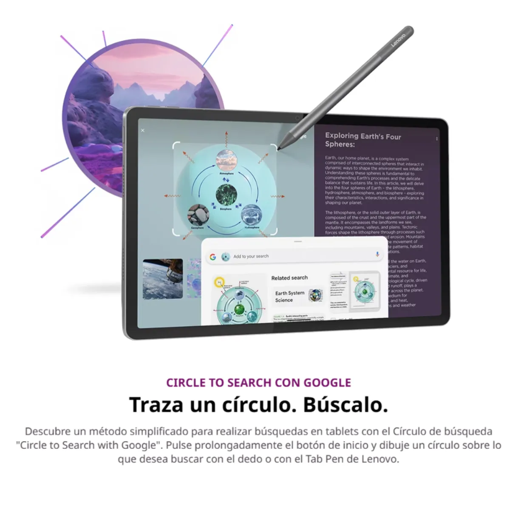 Tablet Lenovo Idea Tab 11” 256GB 8GB RAM Gris con Teclado y Lápiz Stylus | Pantalla 2.5K