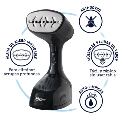 Plancha Vertical Oster Vaporizador de Telas Portátil