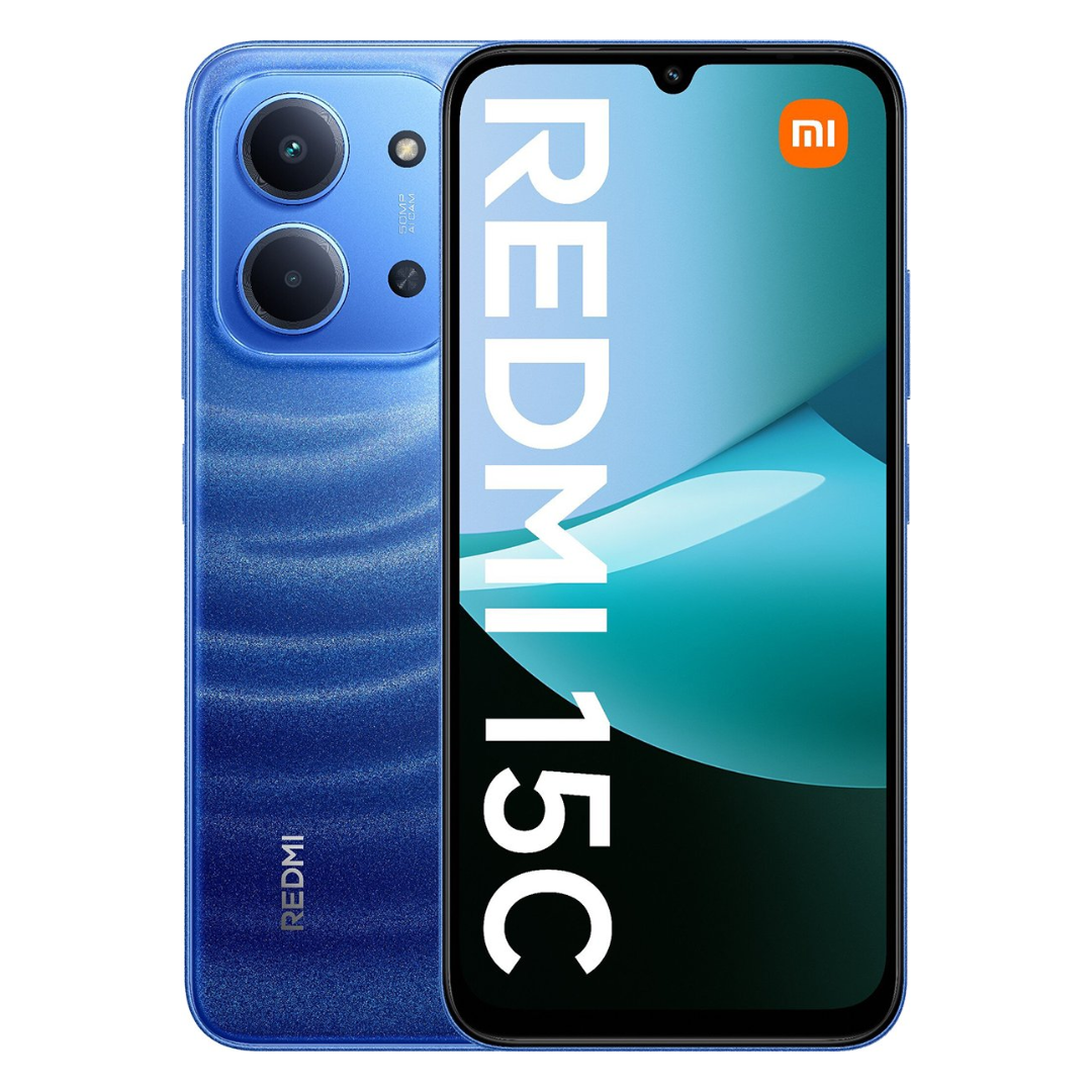 Celular Xiaomi Redmi 15C 128GB 4+4RAM Azul