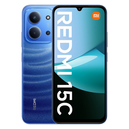 Celular Xiaomi Redmi 15C 128GB 4+4RAM Azul