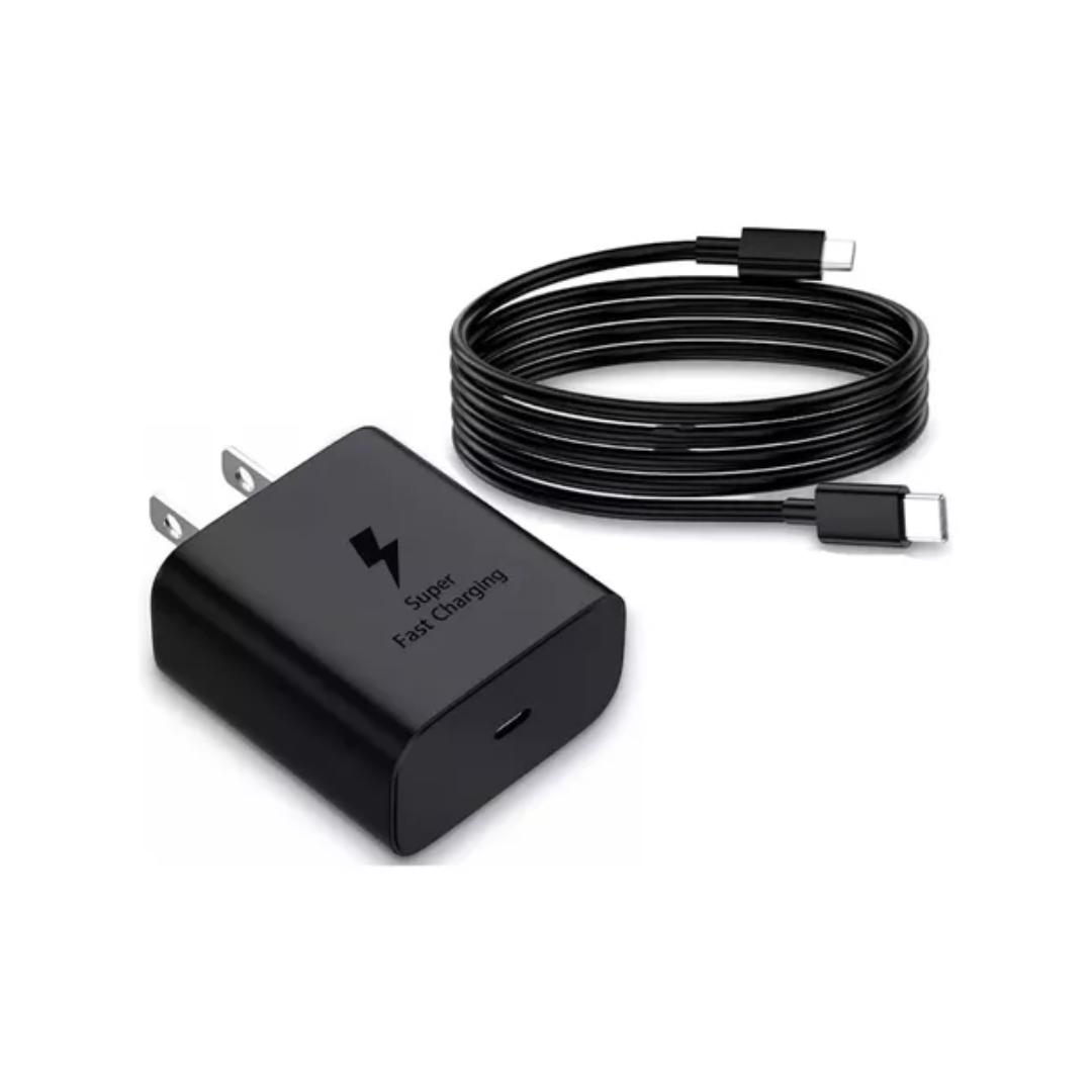 Cargador Samsung 45W + Cable de carga C