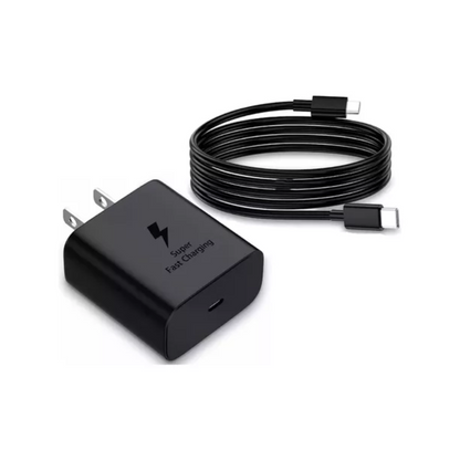 Cargador Samsung 45W + Cable de carga C