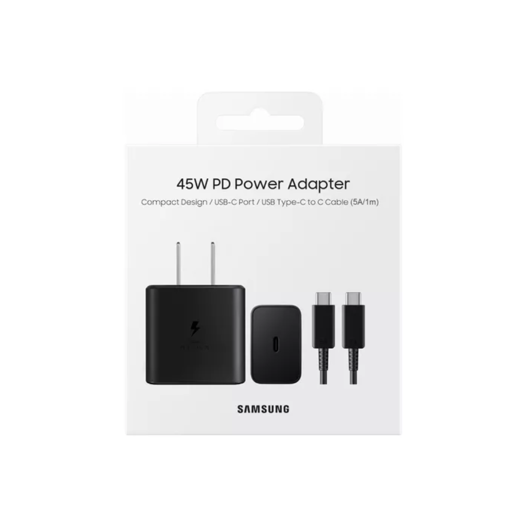 Cargador Samsung 45W + Cable de carga C