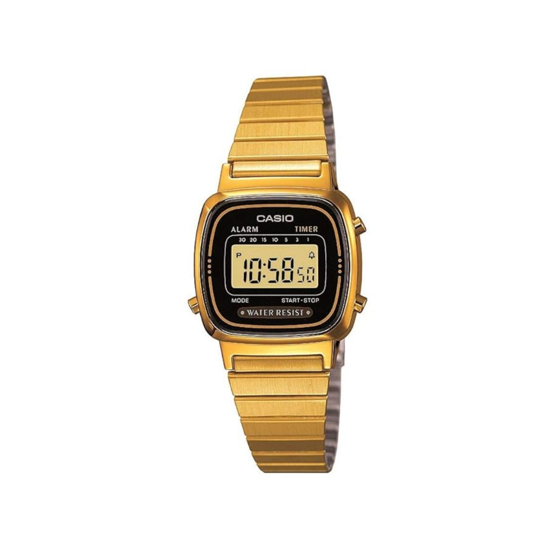 Reloj Casio LA670WGA-1 Minimalista Retro Para Dama