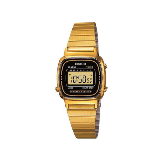 Reloj Casio LA670WGA-1 Minimalista Retro Para Dama