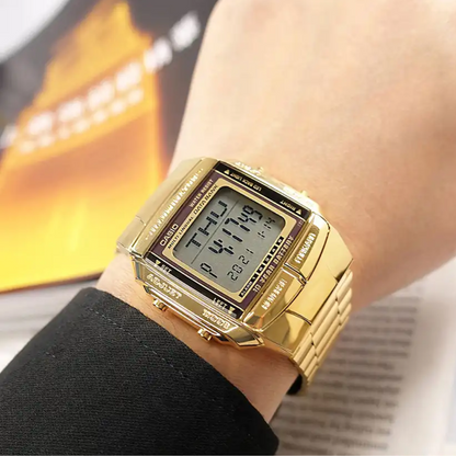Reloj Casio db-360g-9adf Unisex Vintage En Acero - Dorado