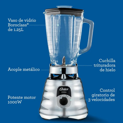 Licuadora Clásica Oster 3 Velocidades BLST4655