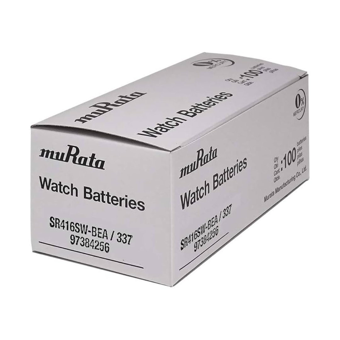 Paquete De Batería Pila Reloj Murata 377 Sr626sw Pack X 100