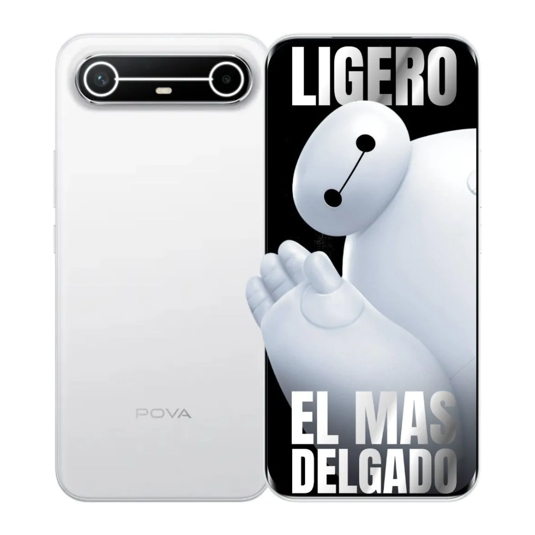 Celular Tecno Pova Slim 5G 256GB 8RAM Blanco